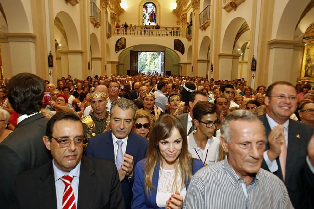Bajada de la Virgen de la Fuensanta a Murcia