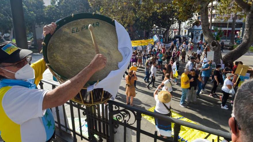 Manifestación contra Chira-Soria