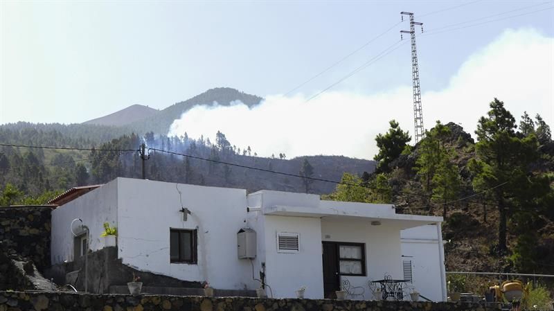 Incendio forestal en la zona de Montaña de Jedey