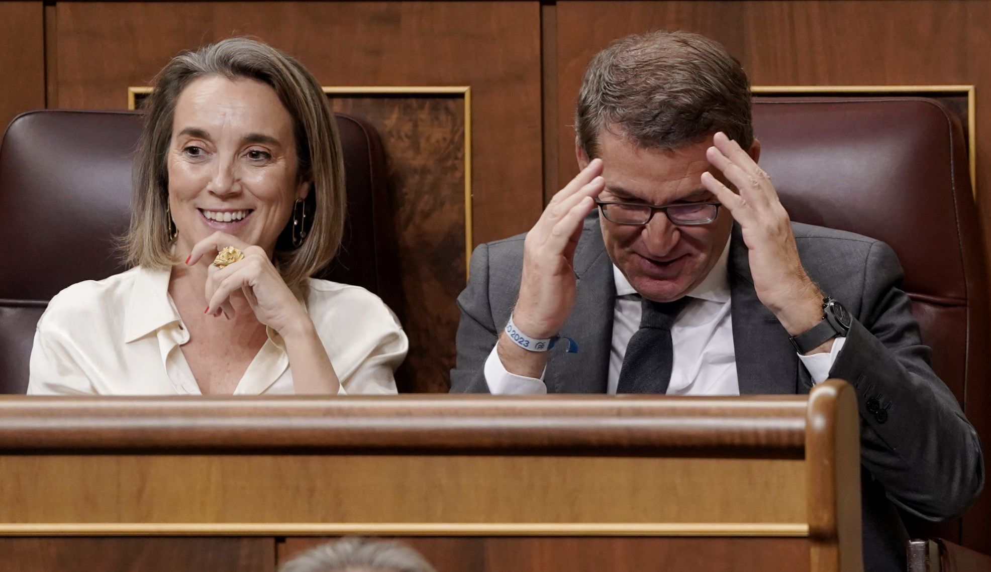 Las imágenes de la segunda jornada de la investidura de Sánchez en el Congreso