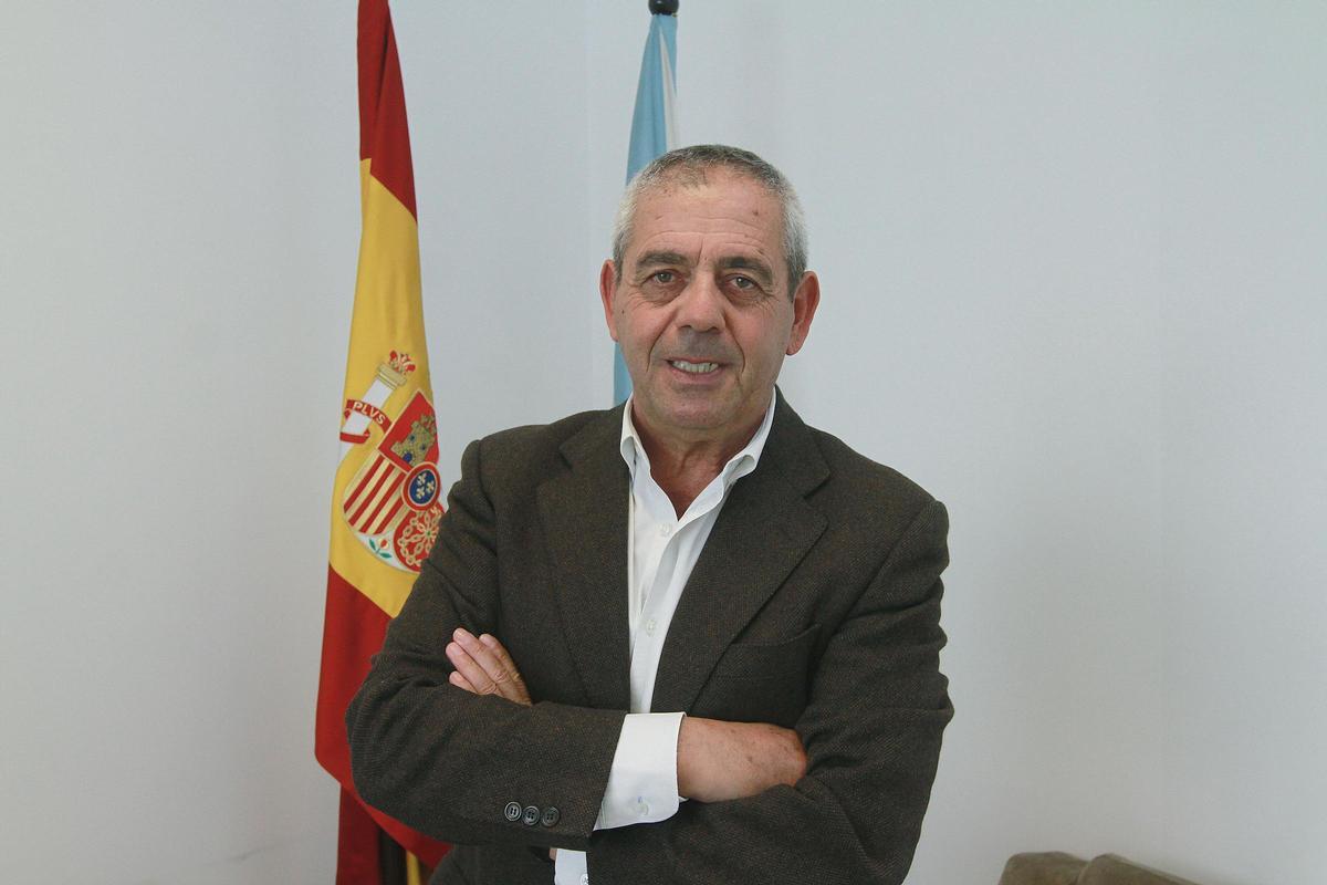 El fiscal Julián Pardinas, en su despacho.