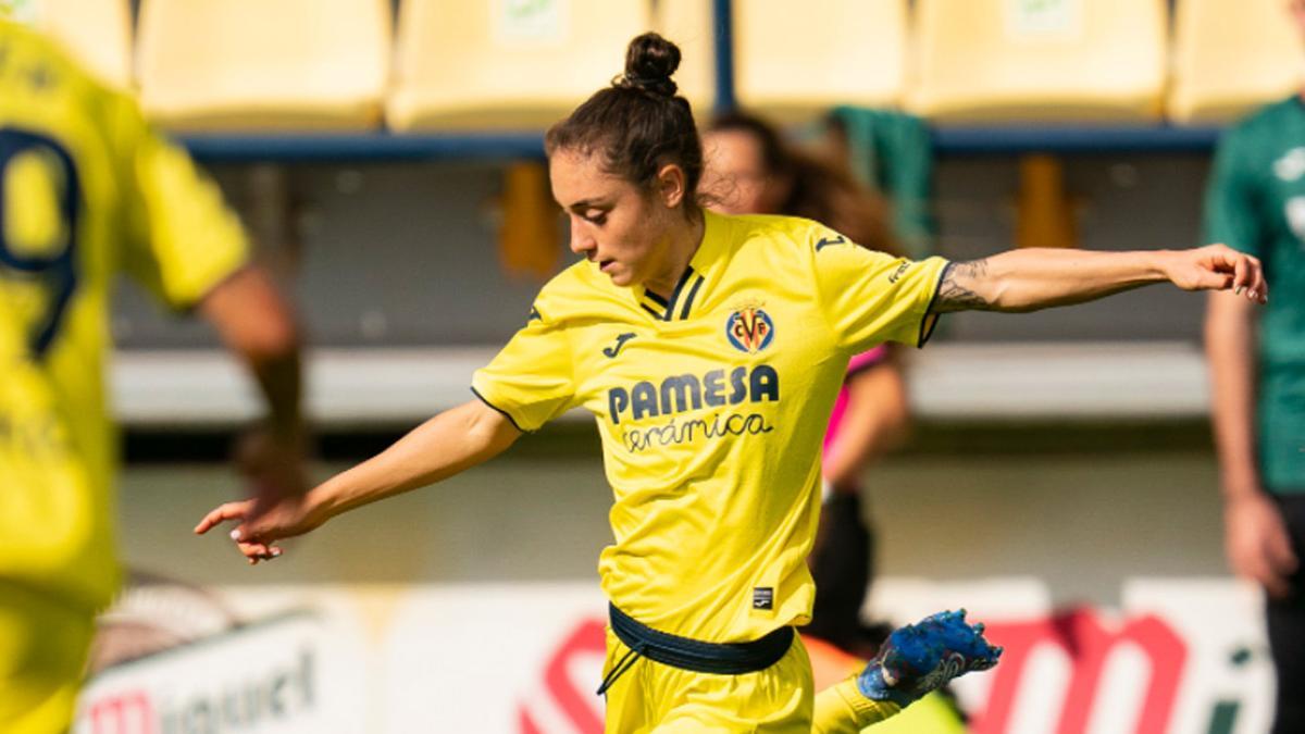 Imagen del Villarreal femenino, durante un partido