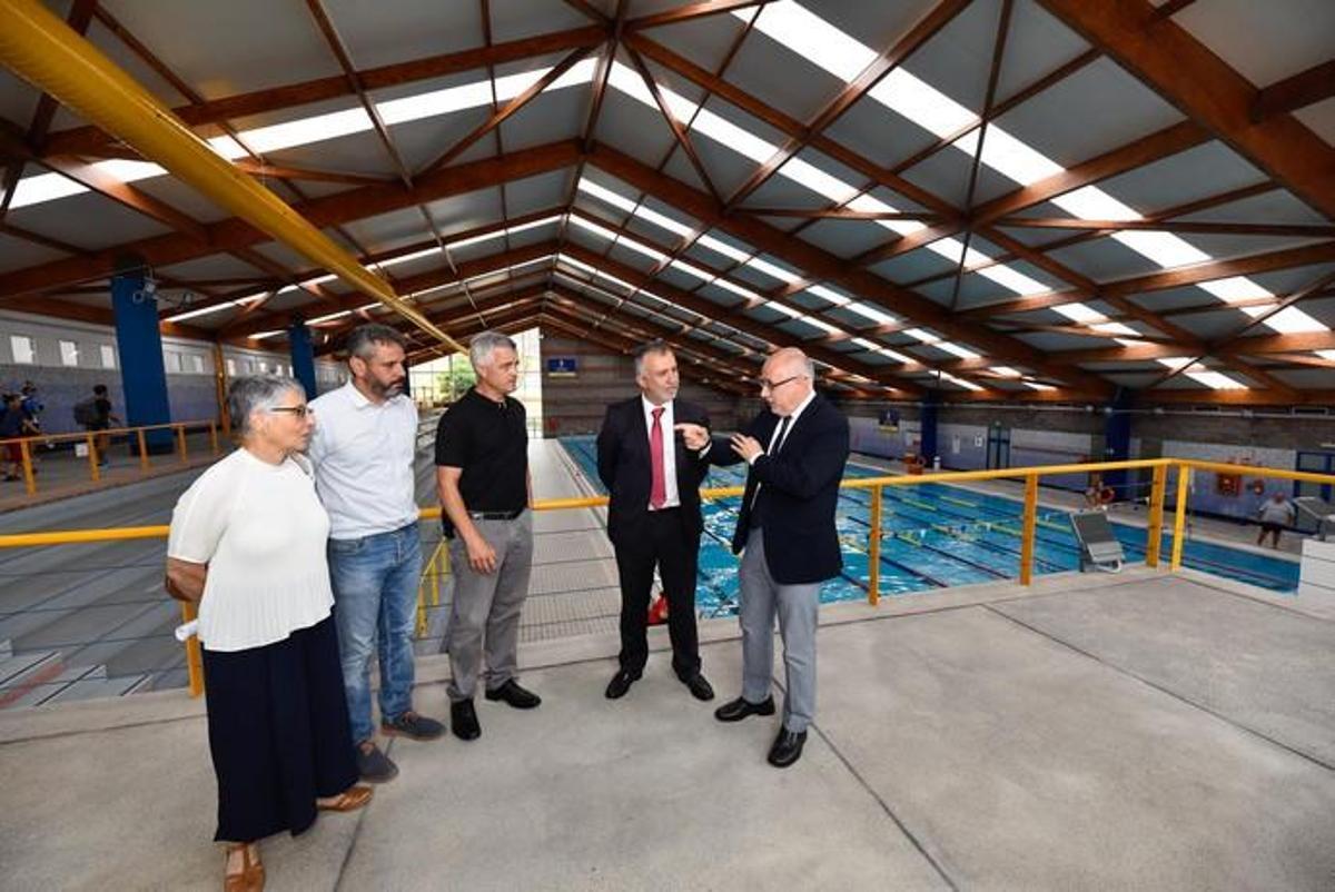 La piscina de la Ciudad Deportiva Gran Canaria, tras su remodelación