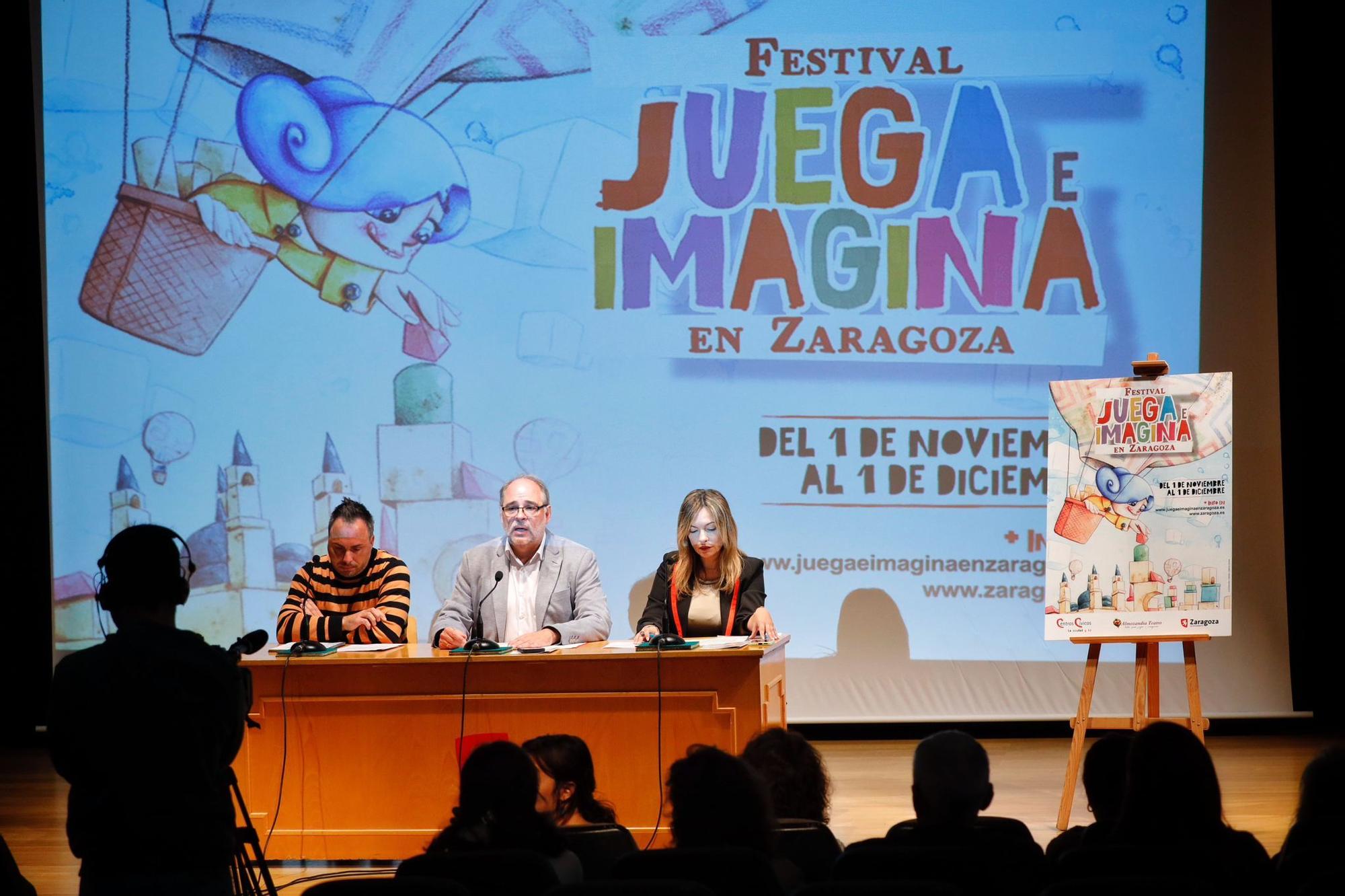 Presentación del Festival 'Juega e imagina'.