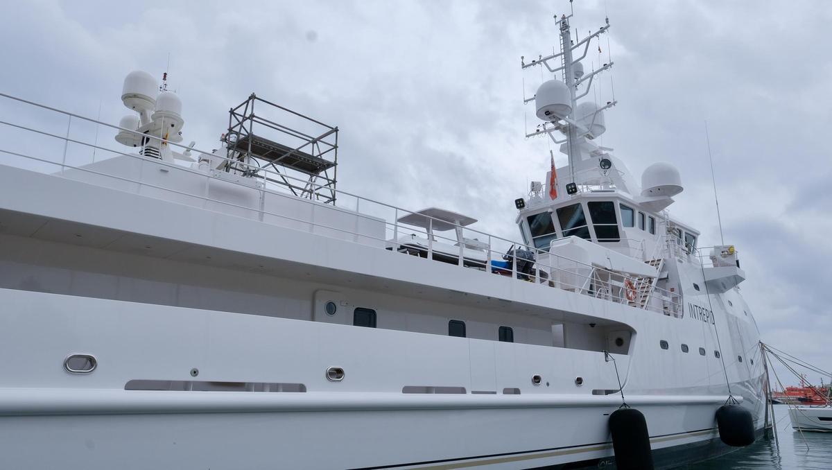 Yates en Mallorca: Las fotos del superyate Intrepid atracado en Palma Yates en Mallorca: Las fotos del superyate Intrepid atracado en Palma