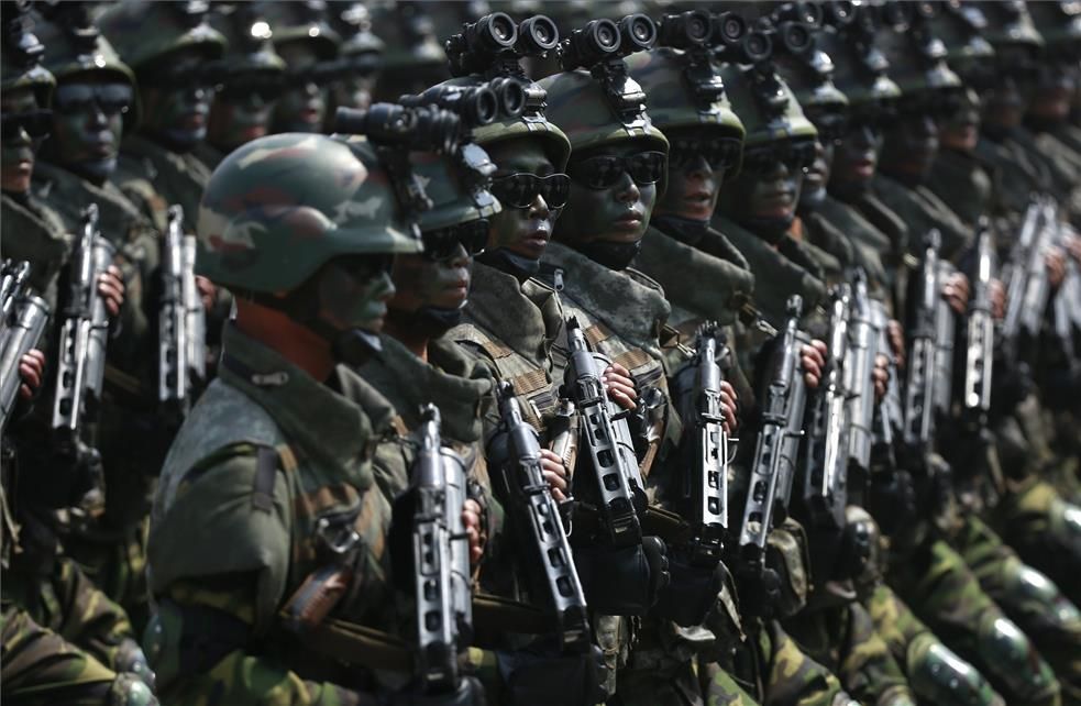 Desfile del Ejército coreano, en imágenes