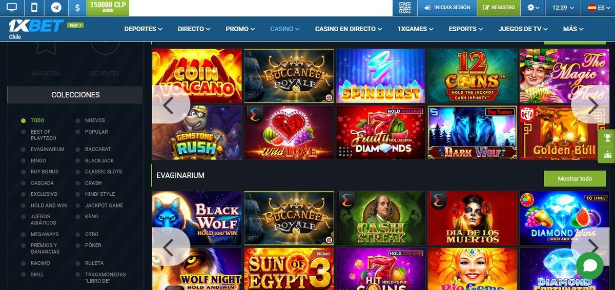 Más Juegos de Casino Online