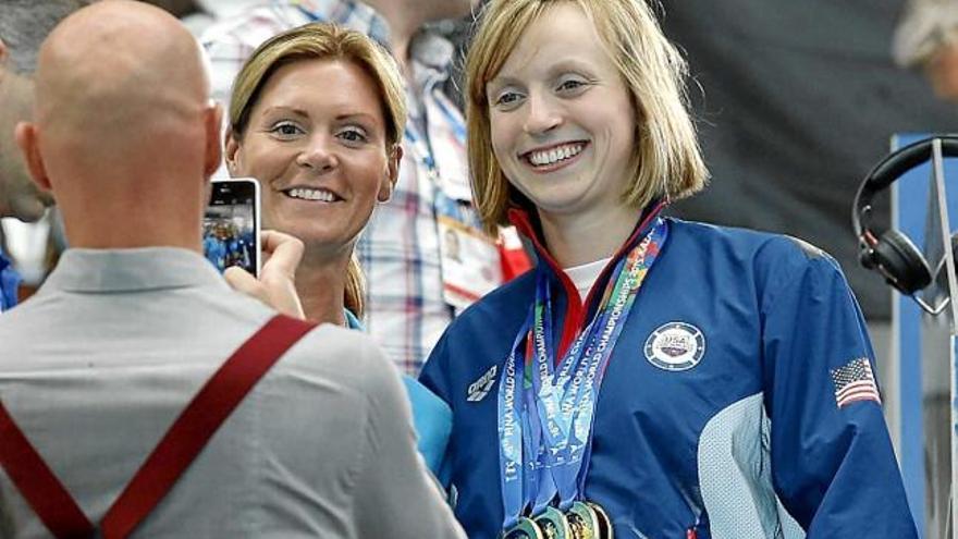 Ledecky es va convertir en mite en guanyar cinc ors en una setmana