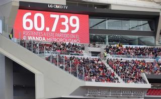 Récord mundial de espectadores en el fútbol femenino: 60.739 personas en el Atlético-Barça