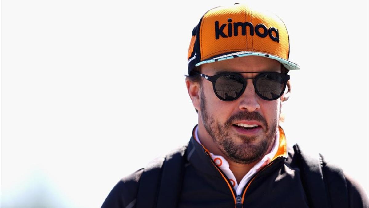 Fernando Alonso, piloto de la escuderia McLaren