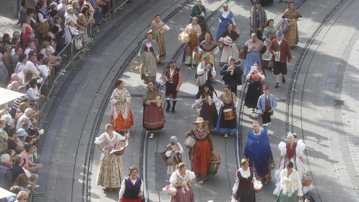 Búscate en la Ofrenda de Frutos 2023 en Zaragoza