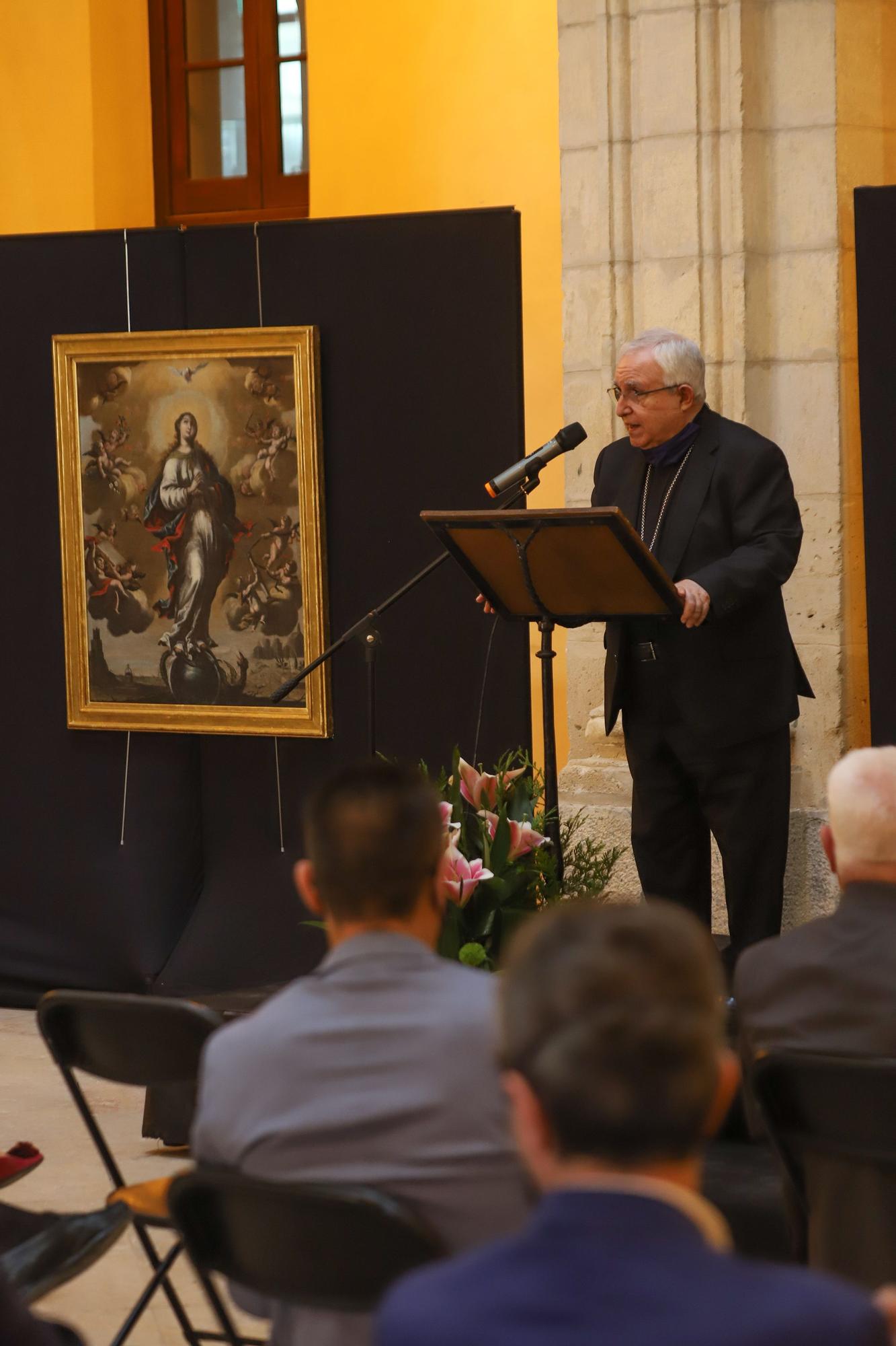 Restauración de dos óleos del Museo de Arte Sacro de Orihuela