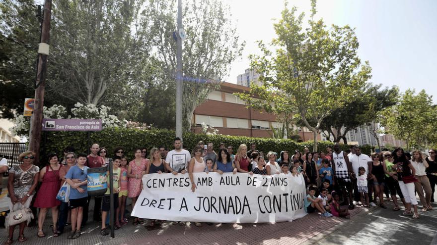 El Puig Campana levanta la voz por la jornada continua en el próximo curso