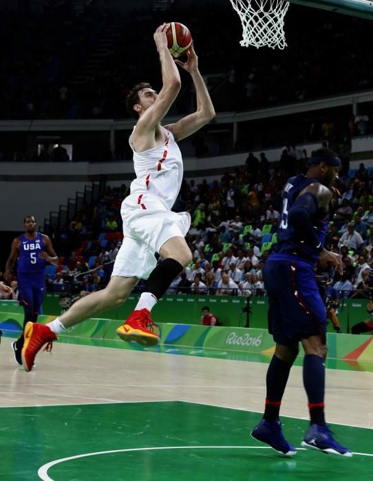 Olimpiadas Río 2016: España - EEUU