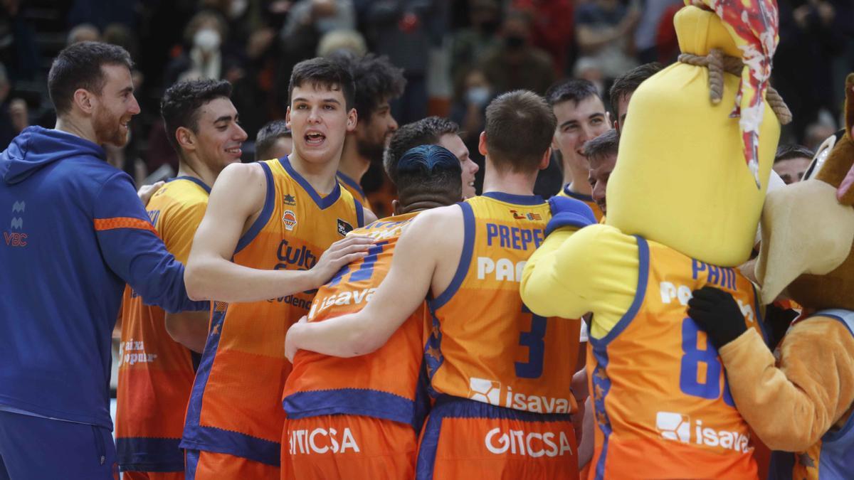 El Valencia Basket retoma la competición tras el brote Covid