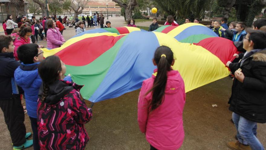 Imagen de una de las actividades en el parque de la Glorieta