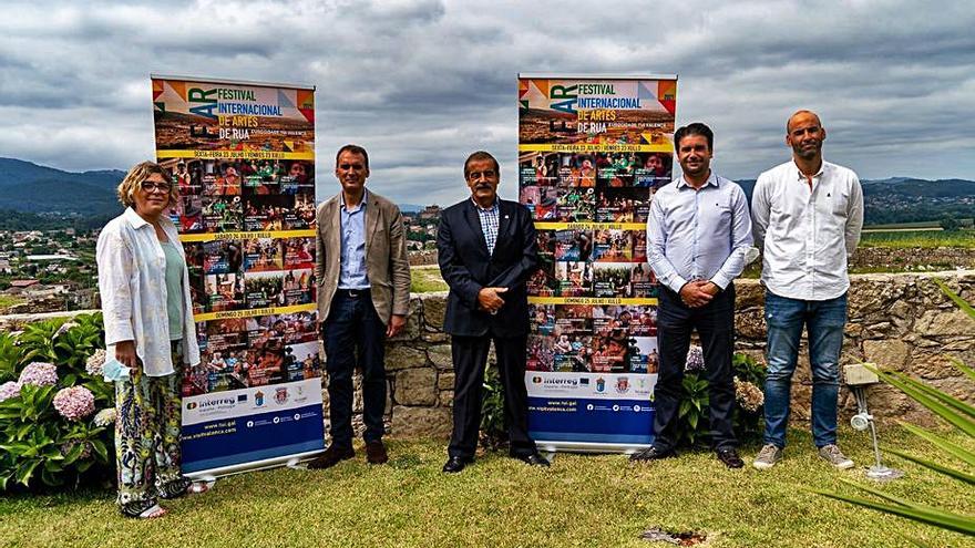 Presentación del certamen ayer en la Fortaleza de Valença.   | // FDV