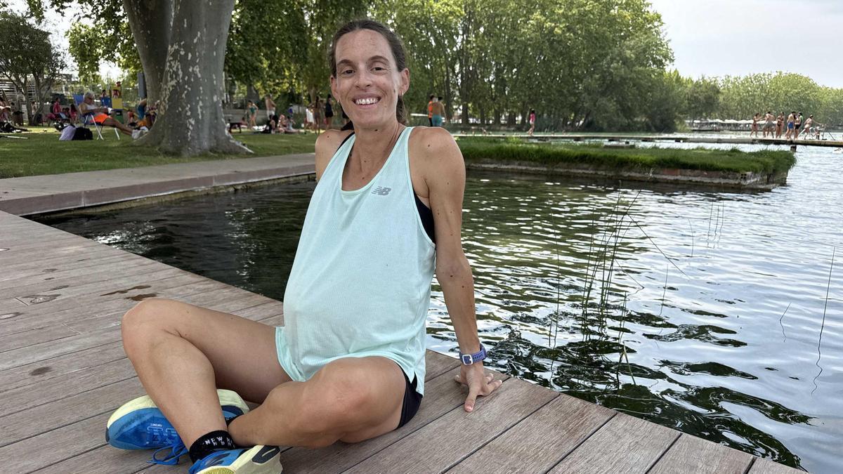 Esther Guerrero, en el CN Banyoles