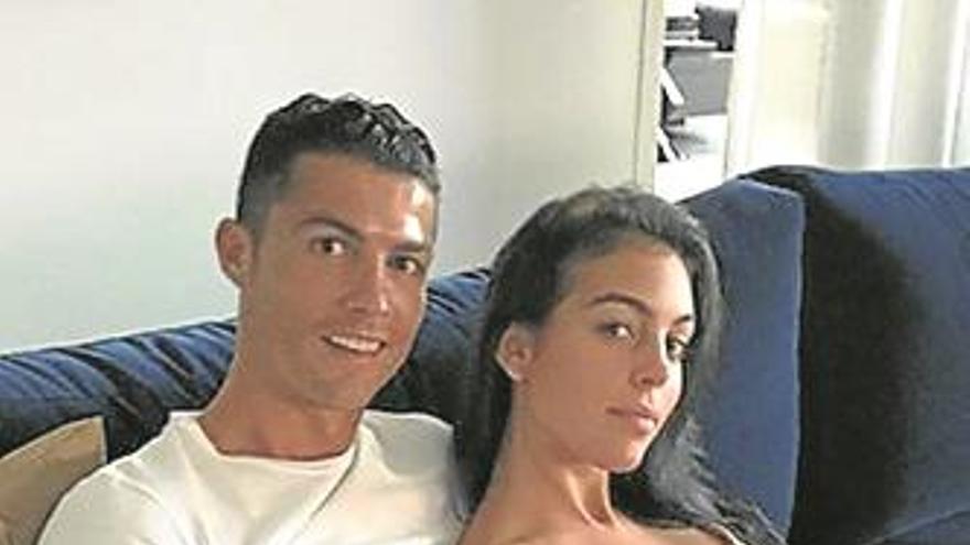 La novia de CR7 confirma su embarazo