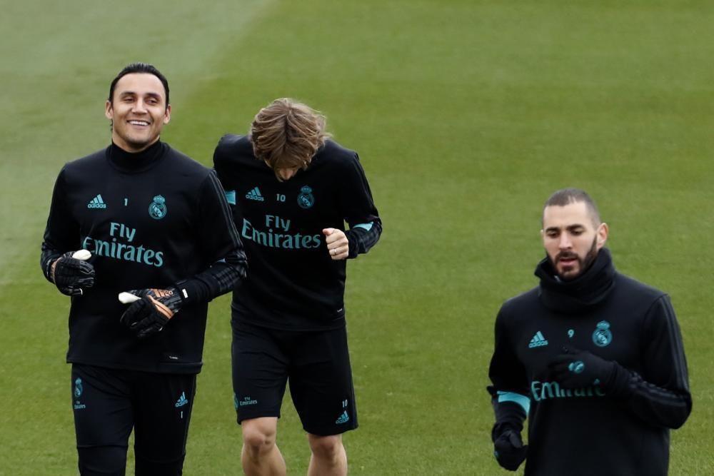 Entrenamiento del Real Madrid