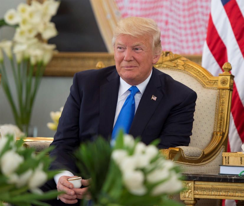 Trump visita Arabia Saudí en su primer viaje internacional