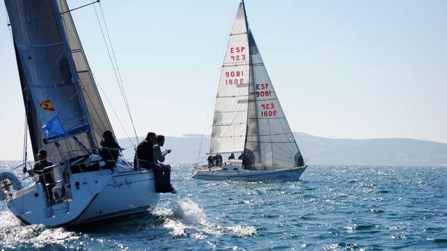 El Chispa Nejra en un momento de la regata.