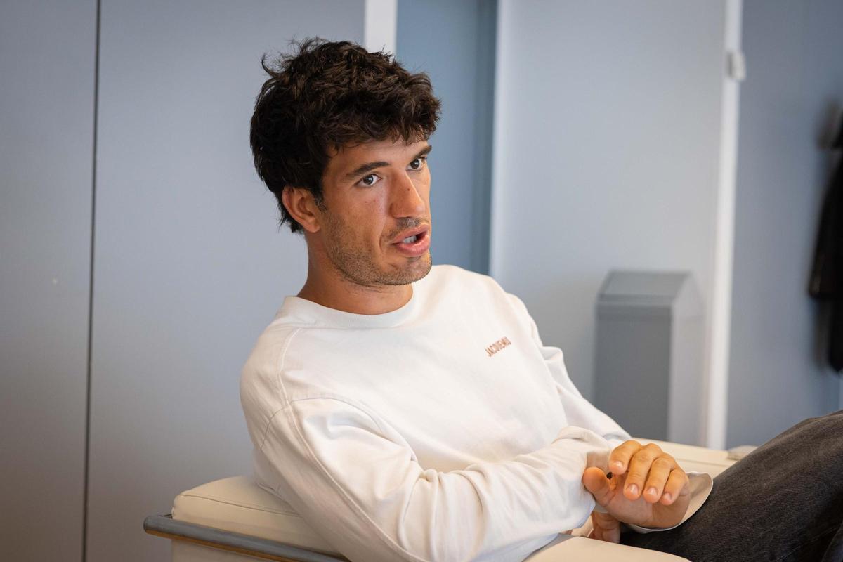 Aleix Puig (Vicio), durante la entrevista con este diario.