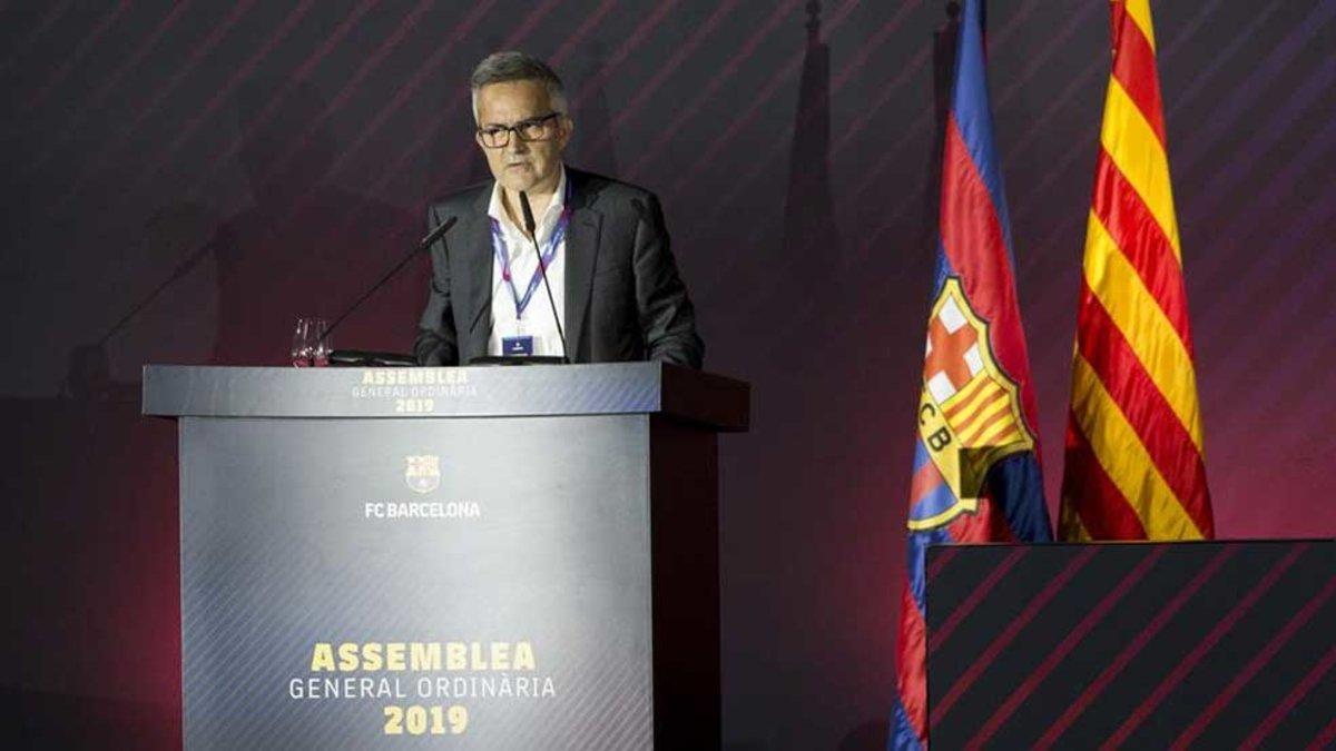 Víctor Font defendió el voto telemático en la Asamblea de 2019... y perdió