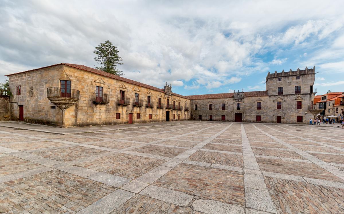 El pazo de Fefiñáns en Cambados, Pontevedra
