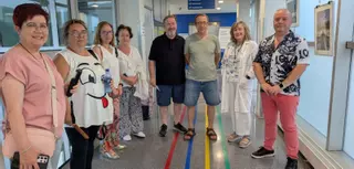 Muestra sobre Laponia en el hospital Valle del Nalón