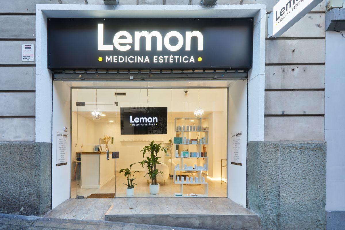 Centro Lemon Medicina Estética en la calle Muntaner de Barcelona.