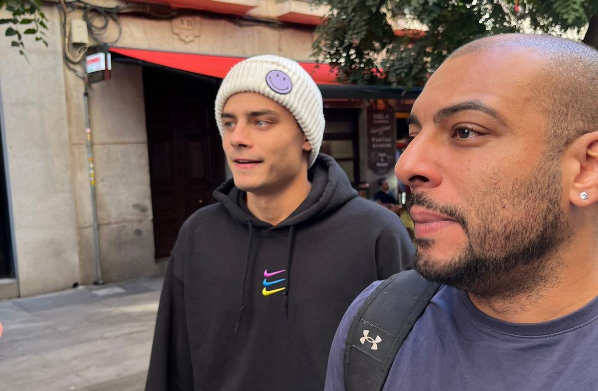 El creador de contenido Borja Escalona junto a su amigo tiktoker El creador de contenido Borja Escalona junto a su amigo tiktoker