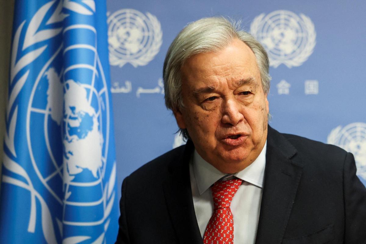 Guterres, secretari general de l’ONU: «Gaza s’està convertint en un cementiri de nens»