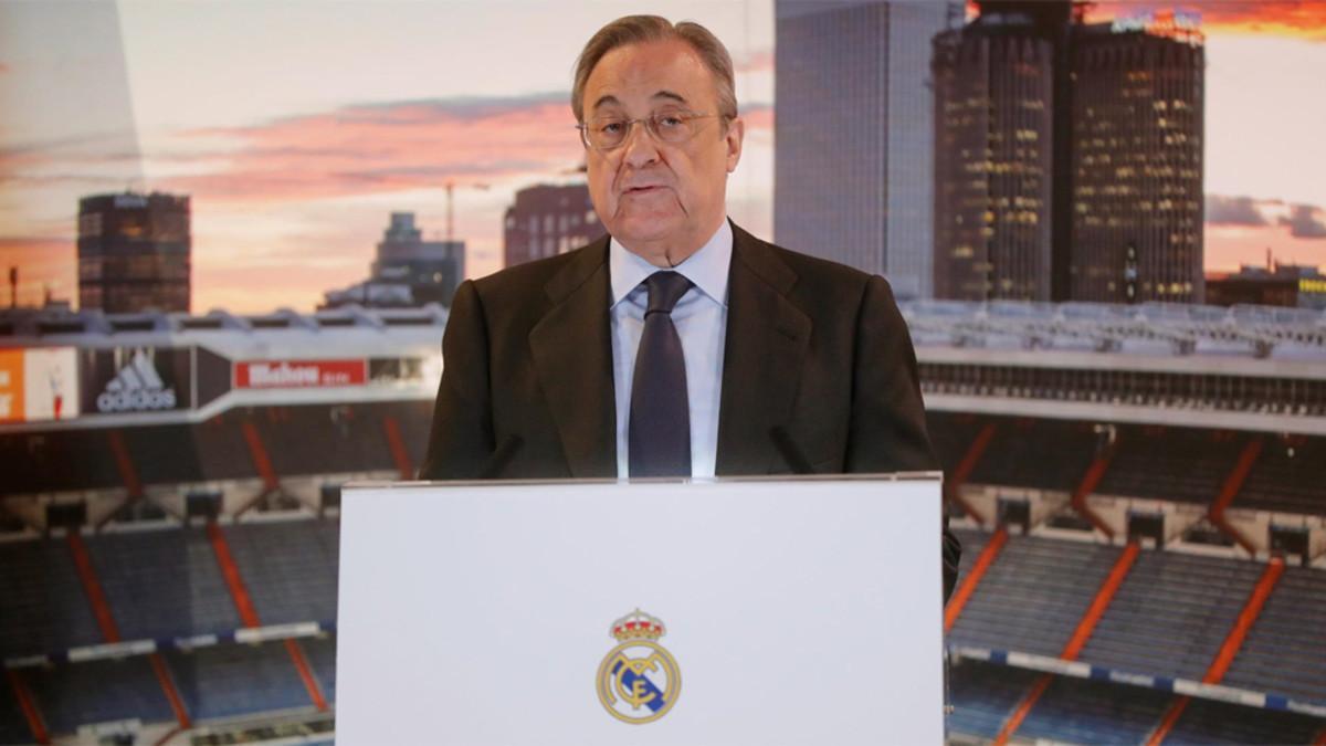 Florentino Pérez, presidente del Real Madrid