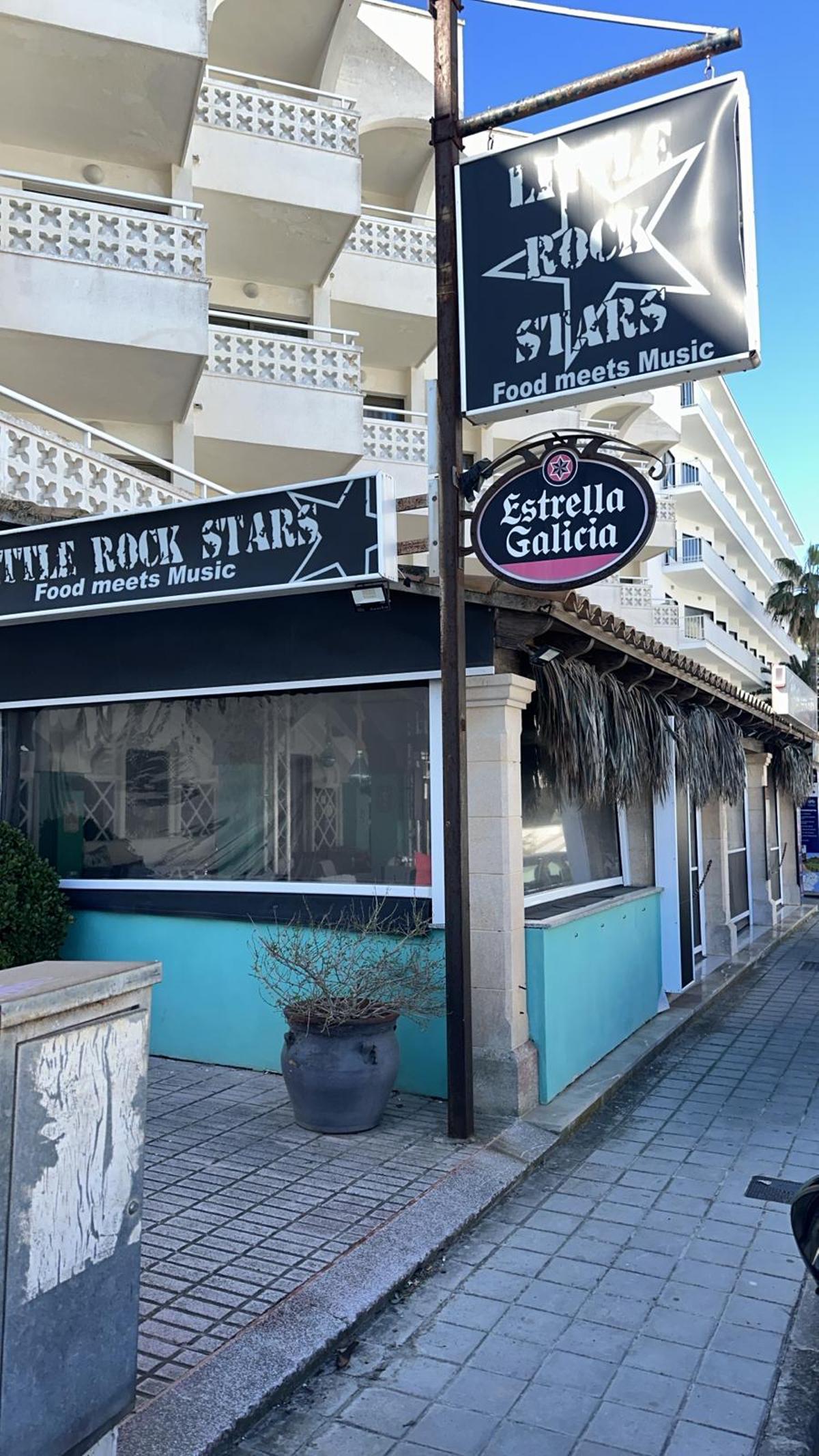 Eines von mehreren "Goodbye Deutschland"-Lokalen in Cala Millor: das Little Rock Stars von Angela de Rosa.