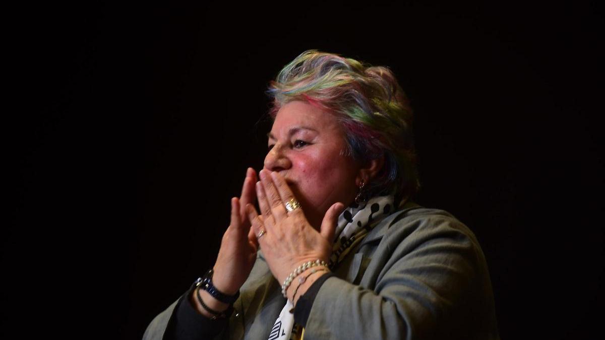 Dolores Vázquez recibe un homenaje en el Concello de Betanzos