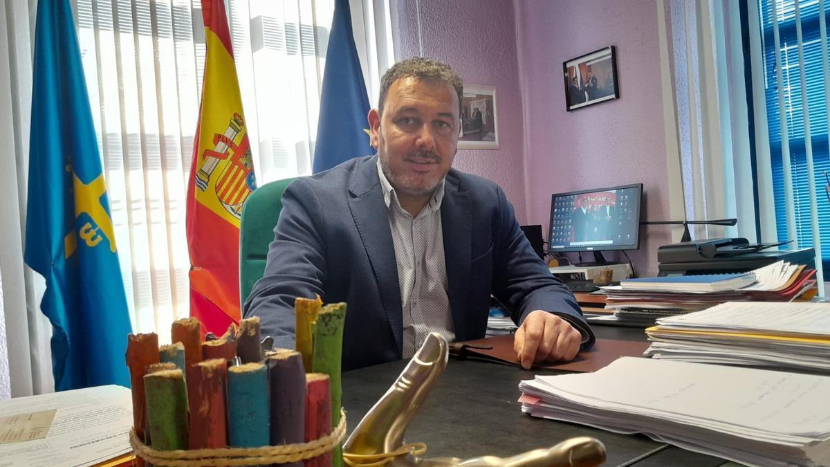 Julio García, en su despacho.