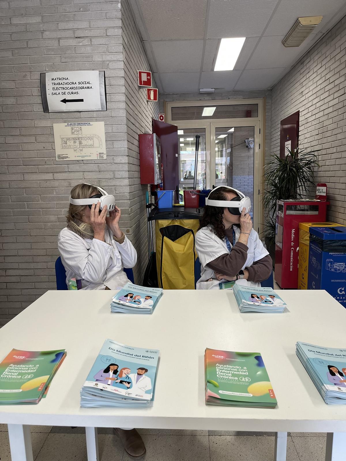 Realidad virtual para aprender cómo cursa la enfermedad renal crónica