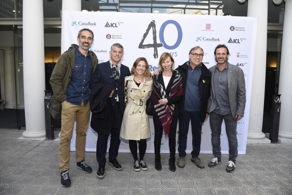 Els somriures de la festa dels 40 anys del diari