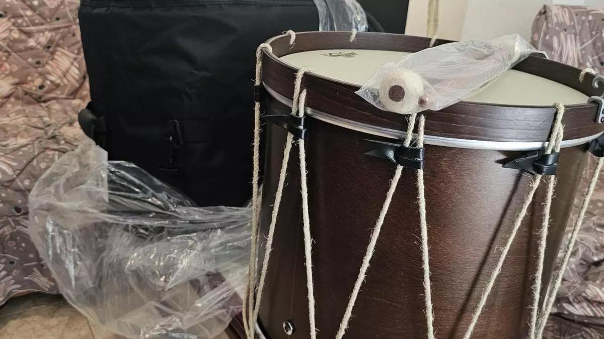 El bombo robado a los Dimonis de la Plana