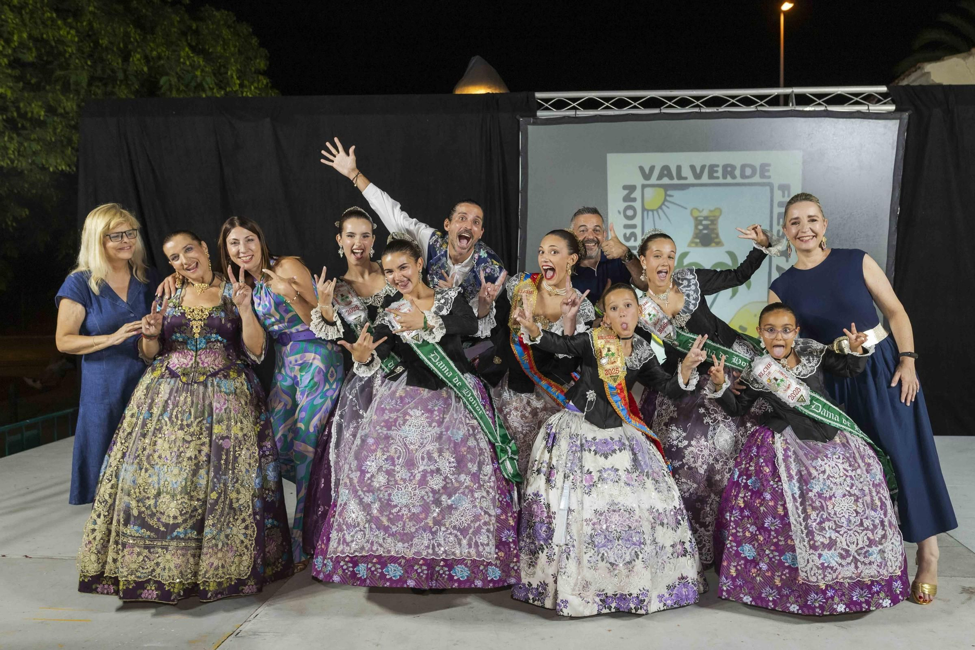 Proclamadas las Reinas y Damas de Valverde
