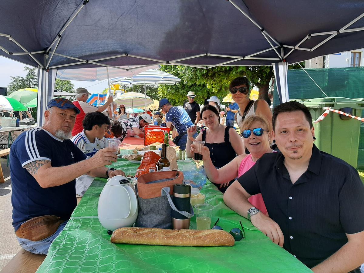 La Jornada de las Familias, de bote en bote en Llanera