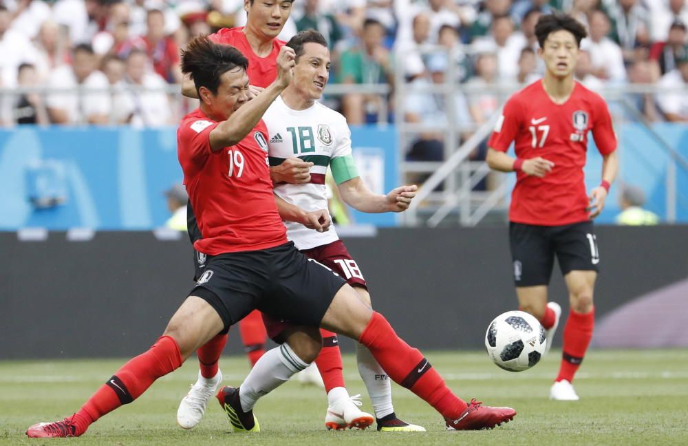 Mundial de Rusia: Corea del Sur-México