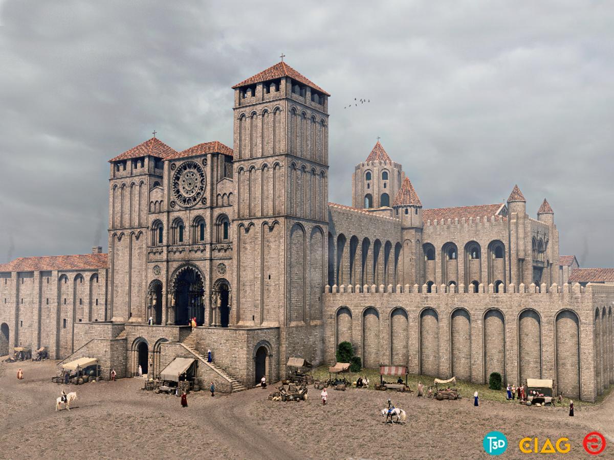 Reproducción de la Catedral románica de Santiago