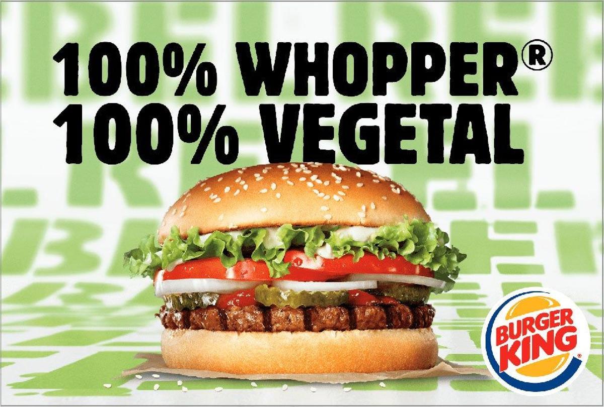 Planes de la semana: Burger King presenta su nueva hamburguesa de origen vegetal