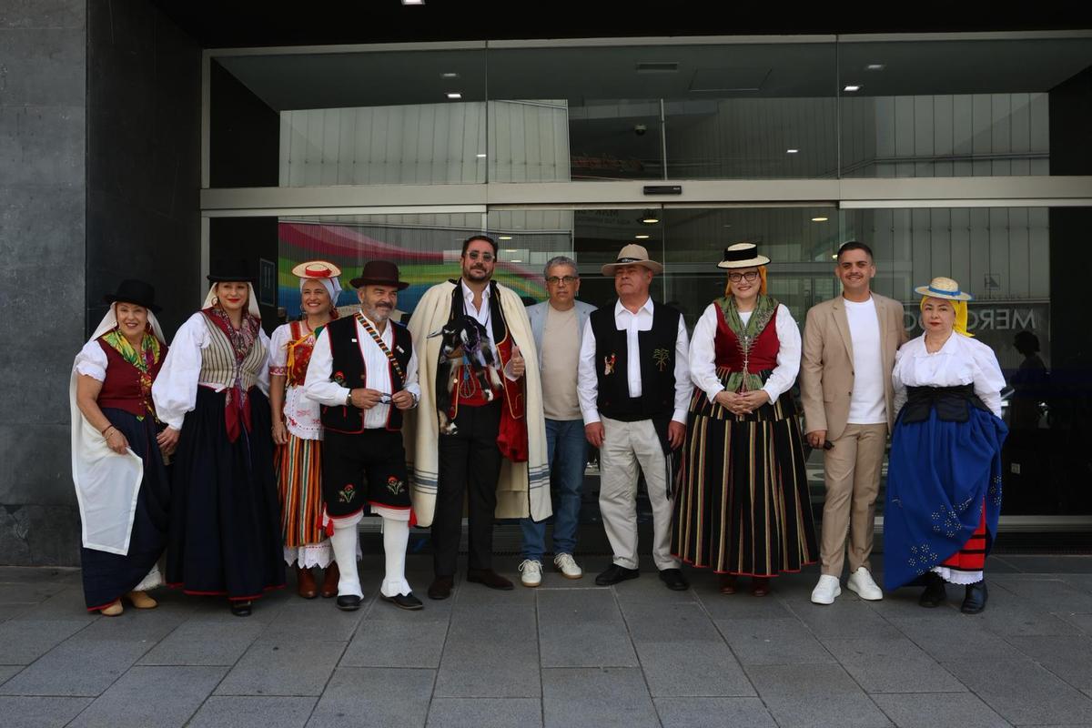 Romería canaria en Madrid
