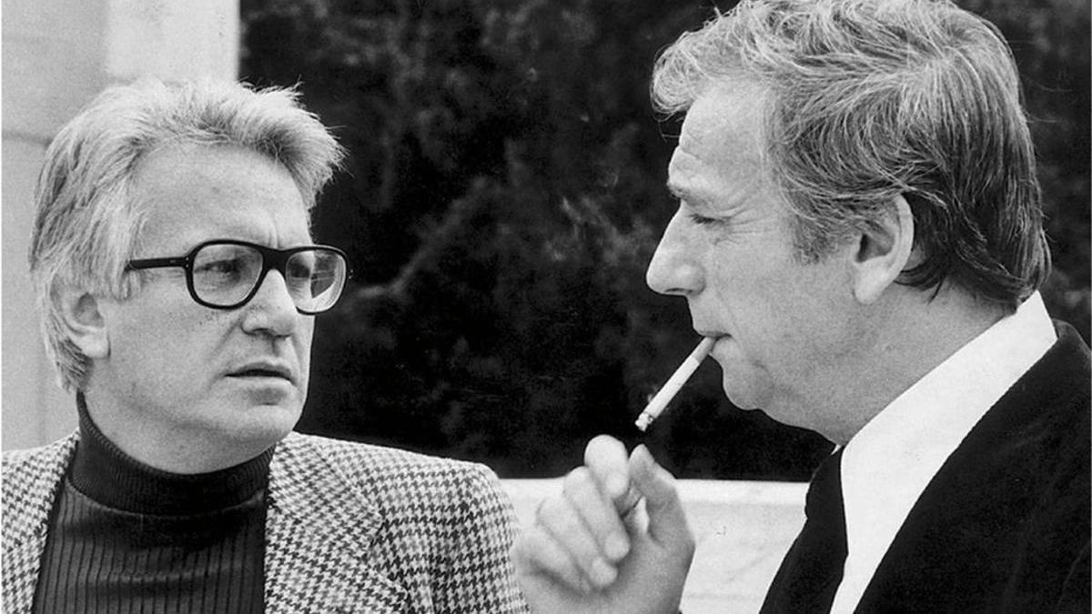 Jorge Semprún e Yves Montad, a finales de los 70.