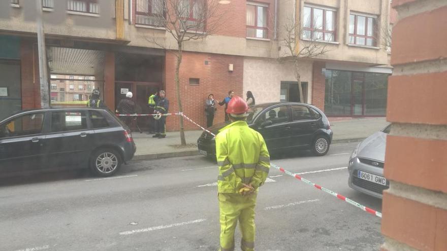 Susto en Lugones por una fuga de gas