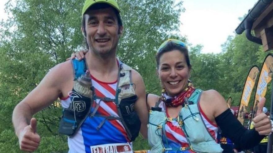 Meritòria actuació dels especialistes en curses d&#039;ultrafons Clara Bozzo i David Preñanosa a la Transvulcània de La Palma