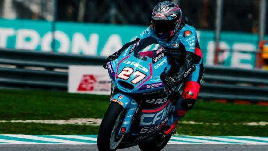 Daniel Holgado, &#039;rookie&#039; del año 2025 en Moto2